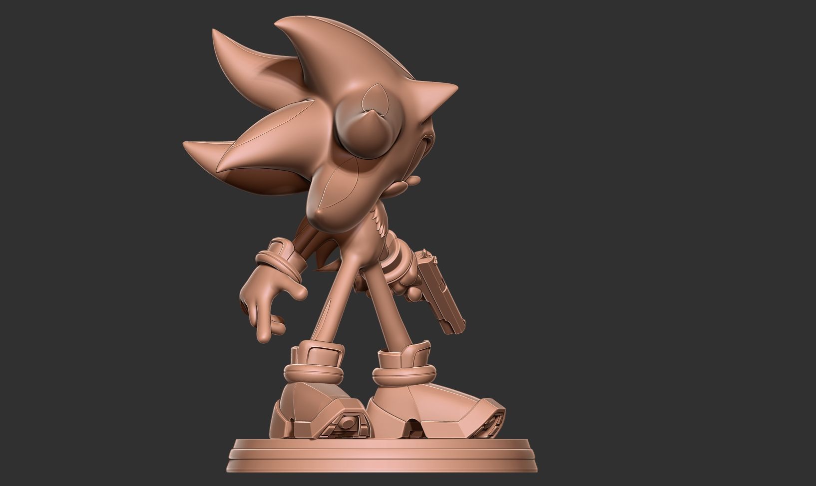 Shadow in Sonic the Hedgehog 3 3D print model_8