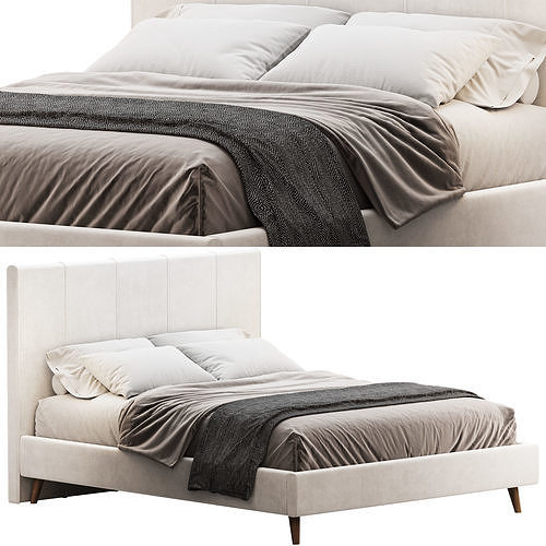 Bed Sherona-Legs 160 3D model