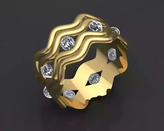 Free 3D print model ring