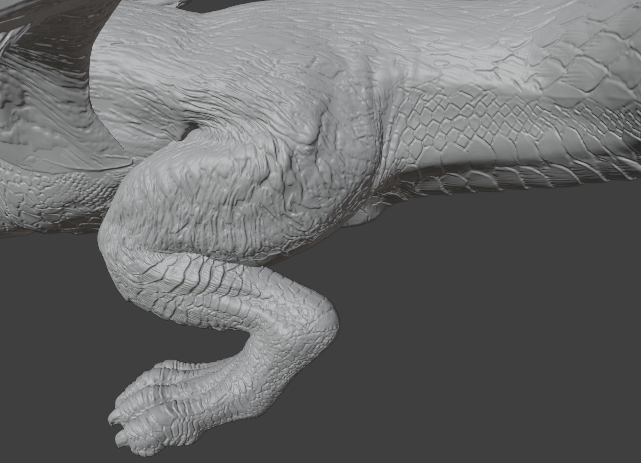 Nargacuga - Monster Hunter World 3D print model_4