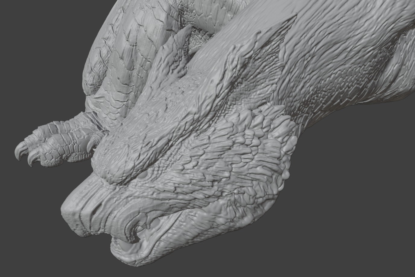 Nargacuga - Monster Hunter World 3D print model_1