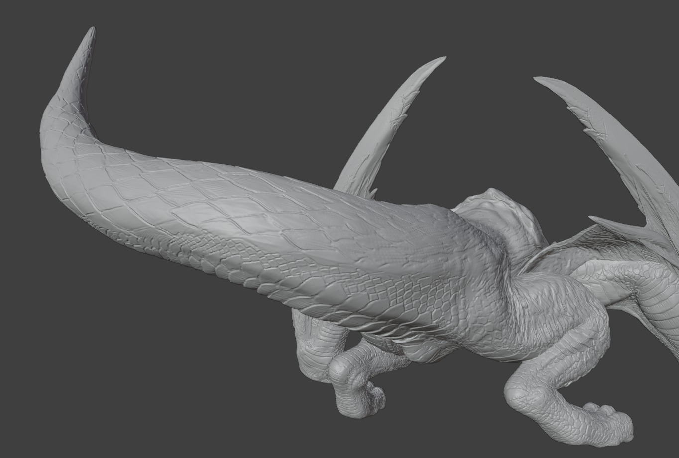Nargacuga - Monster Hunter World 3D print model_5