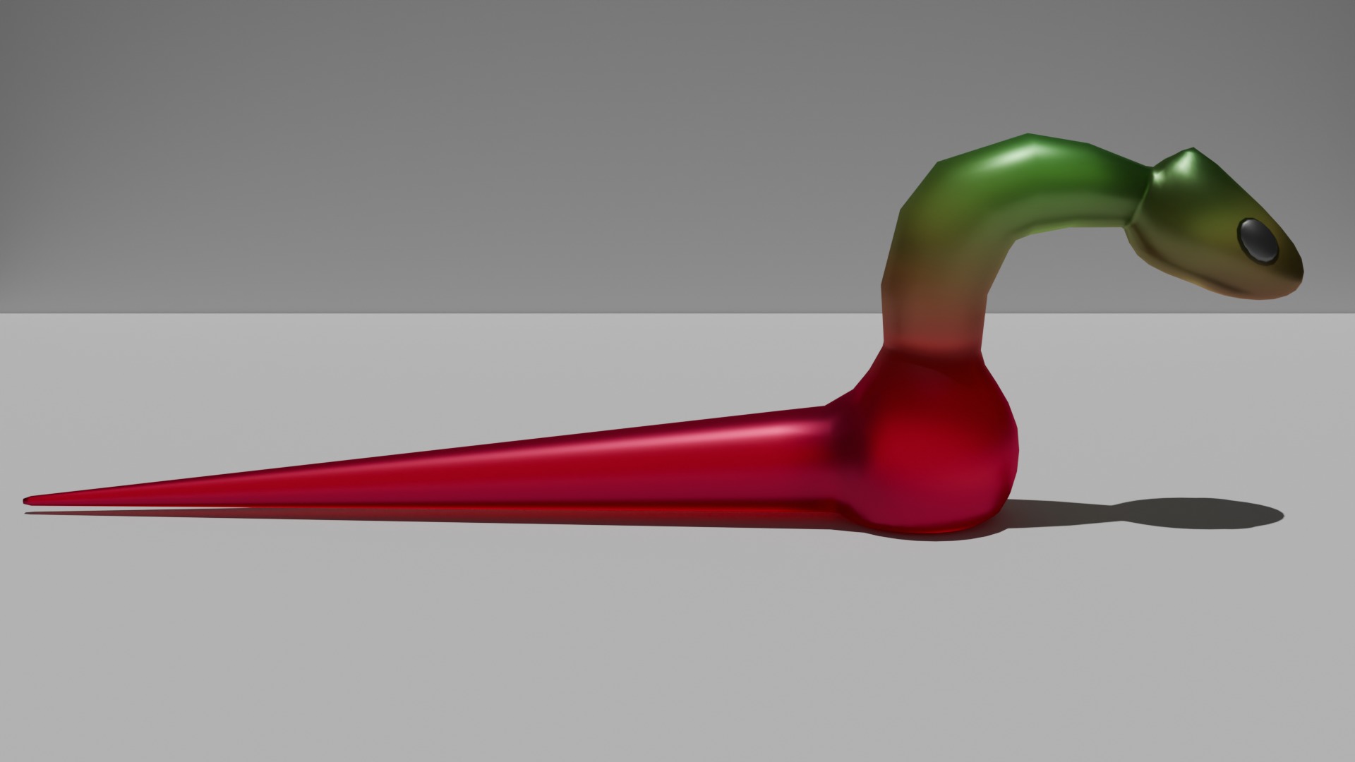 Slime LV2 New version  Low-poly 3D model_7