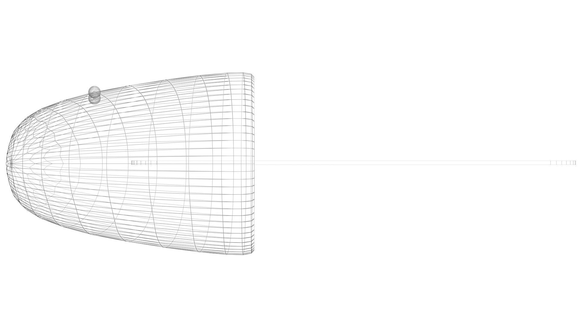 Ghost Banana Cake Pop 3D model_28