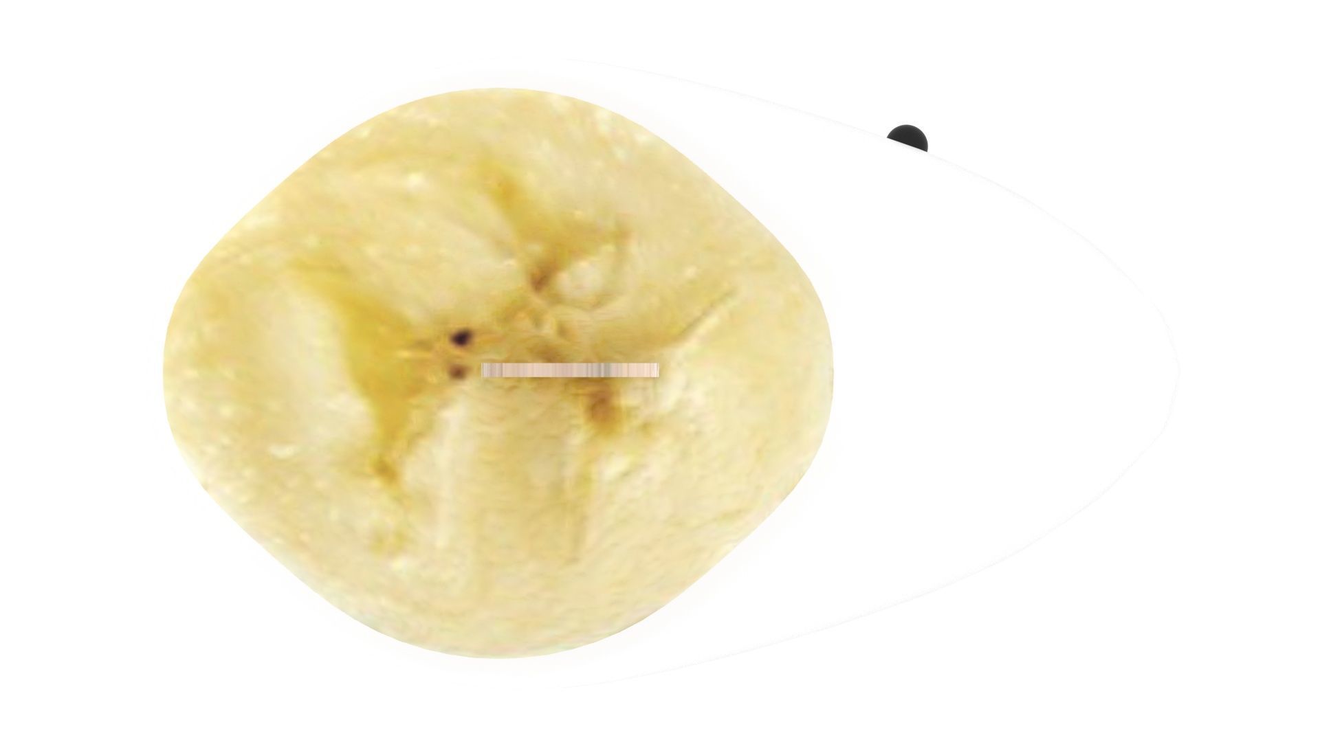 Ghost Banana Cake Pop 3D model_15