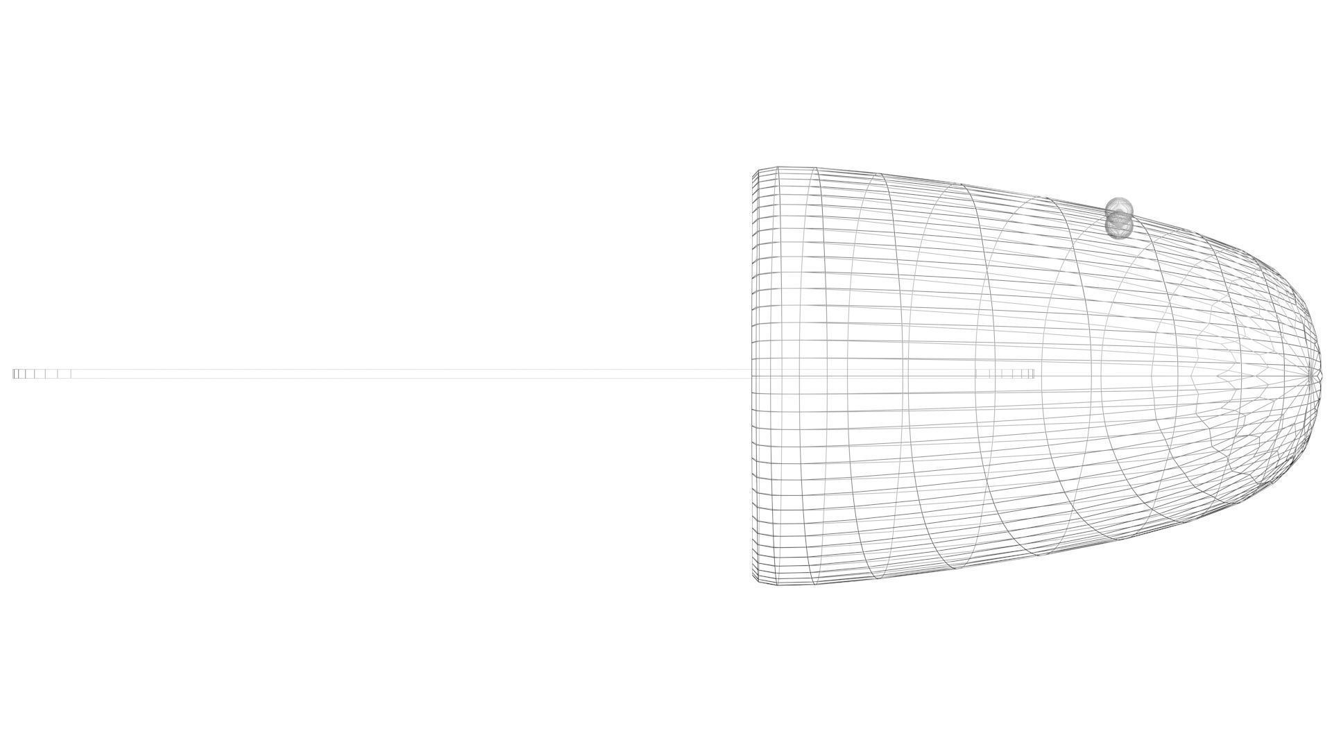 Ghost Banana Cake Pop 3D model_31