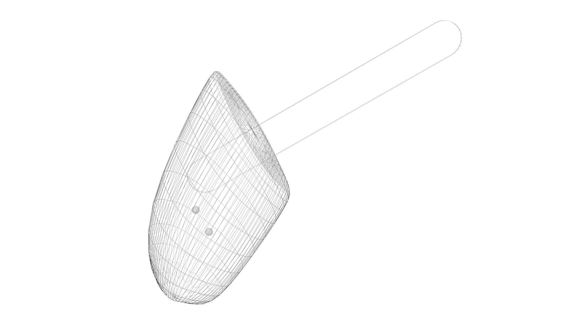 Ghost Banana Cake Pop 3D model_24