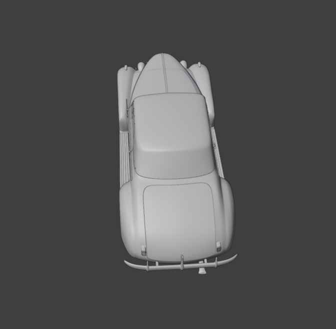Oldsmobile 80 convertible 1939 3d print model 3D print model_5