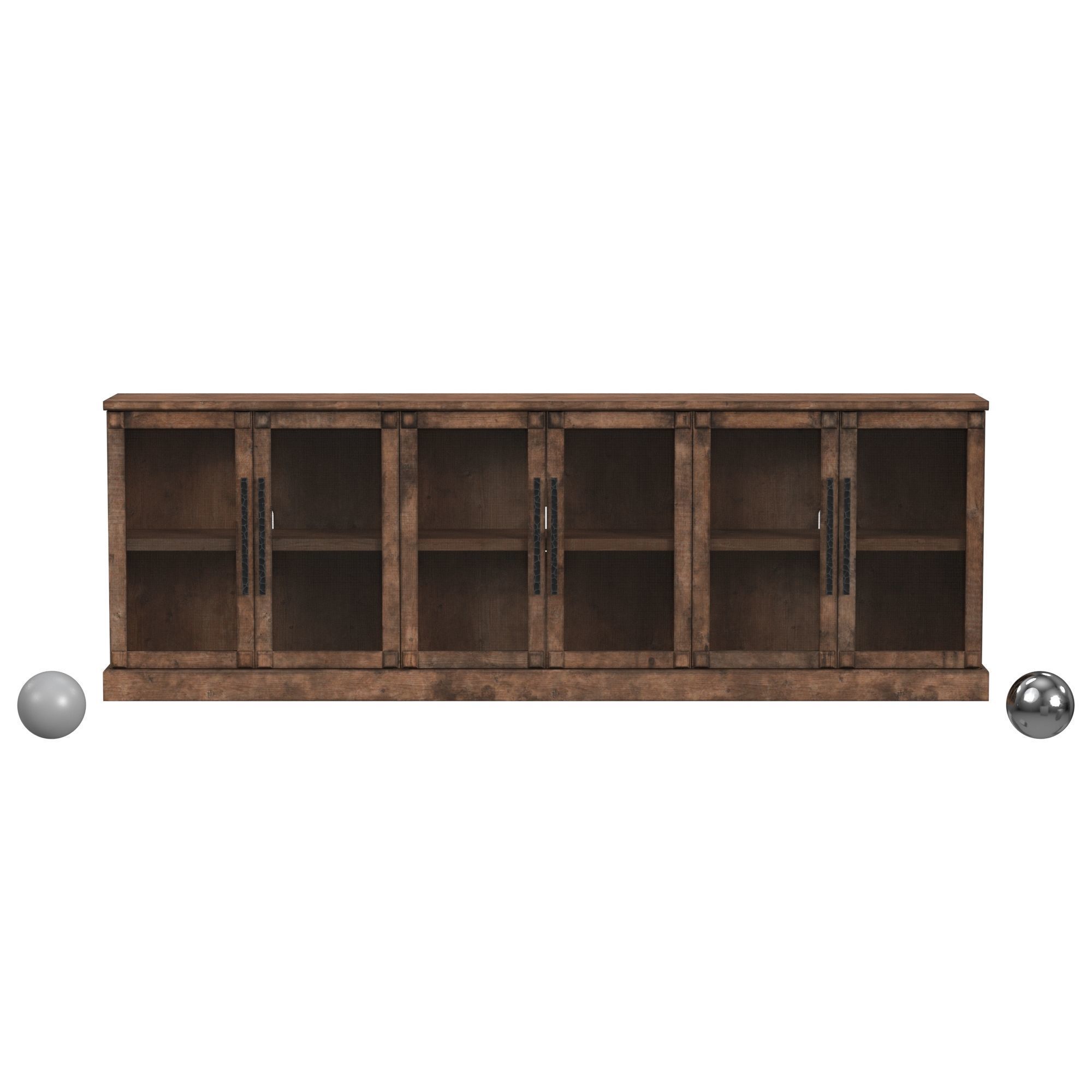 Tempe 6Dr Sideboard 3D model_1