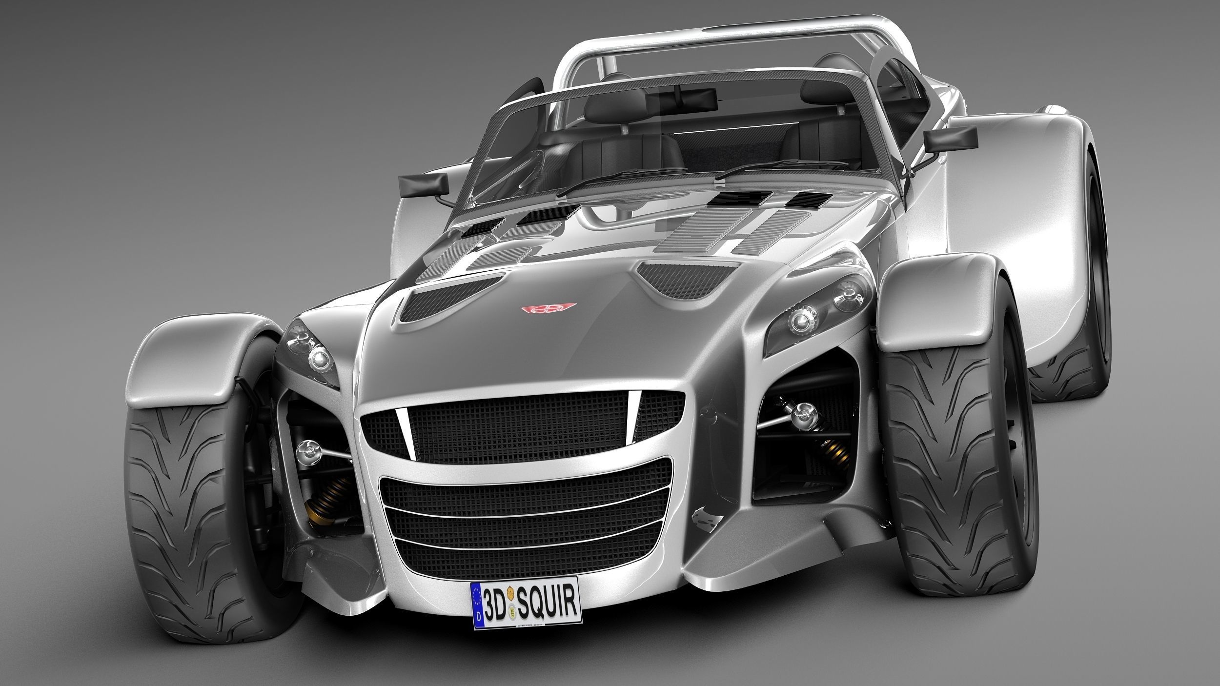 Donkervoort D8 GTO 2013 3D model_1