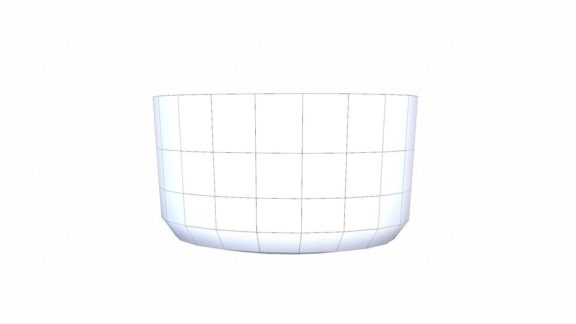 Powder Polythene Low-poly 3D model_8