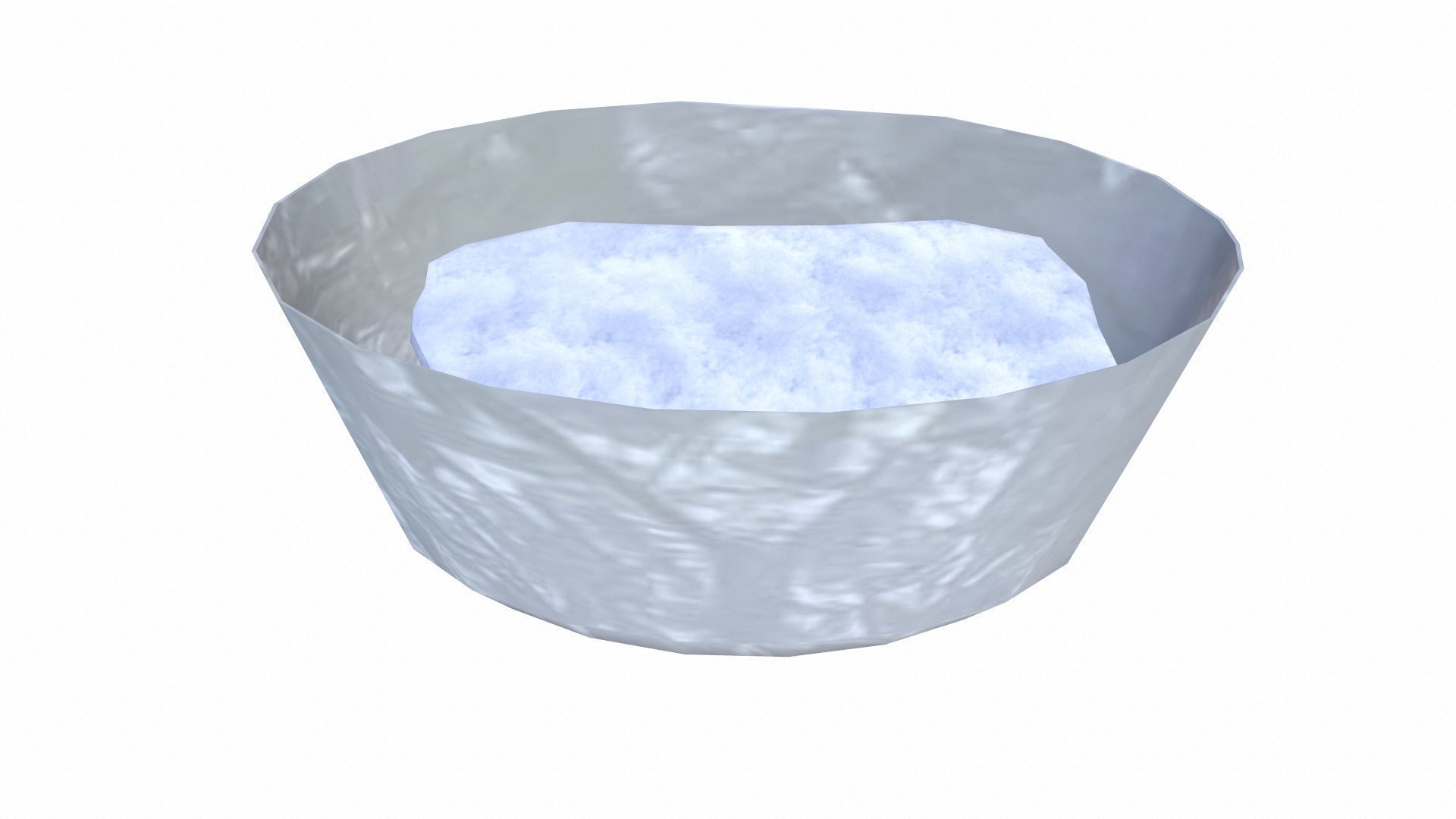 Powder Polythene Low-poly 3D model_5