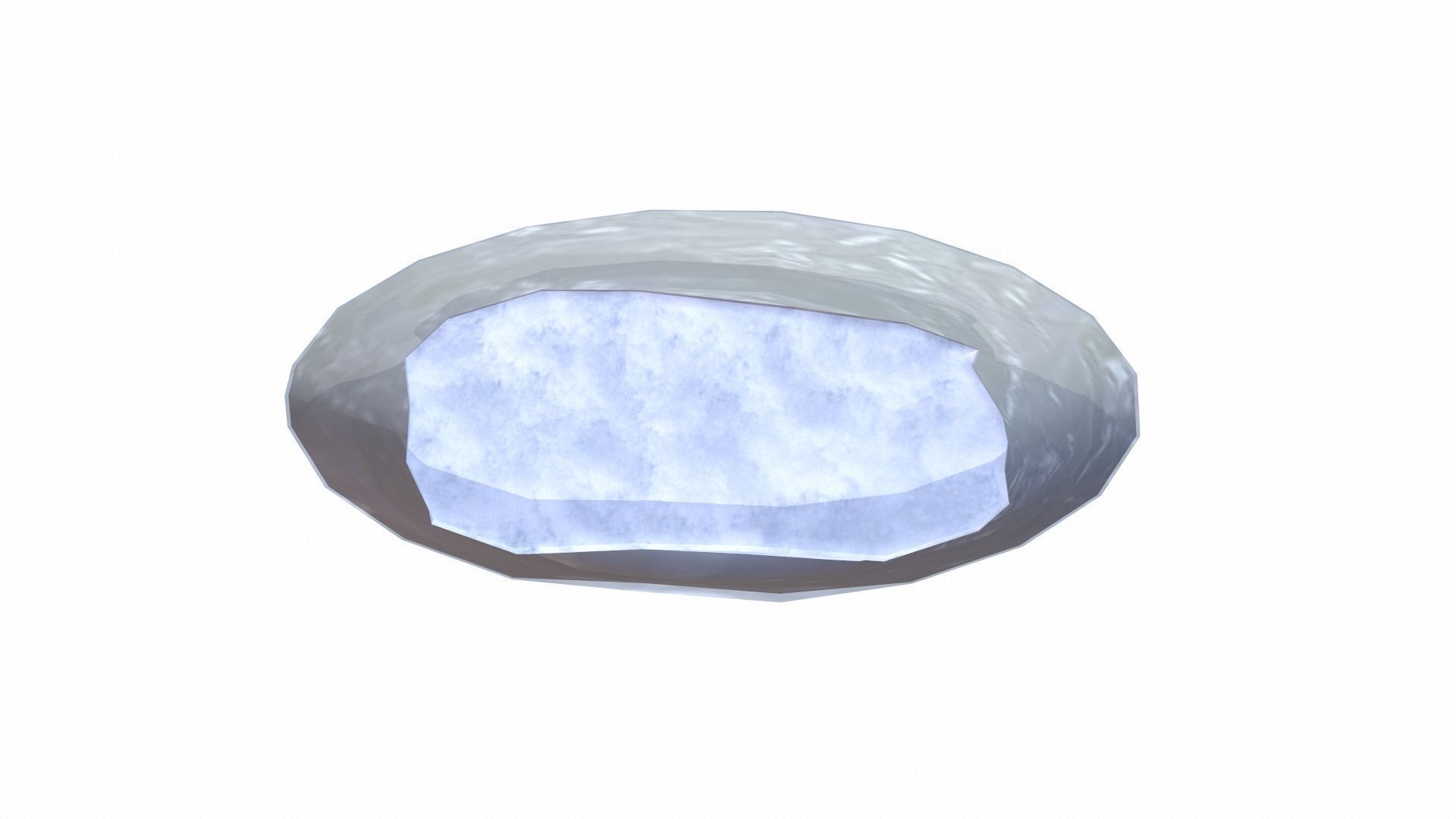 Powder Polythene Low-poly 3D model_2