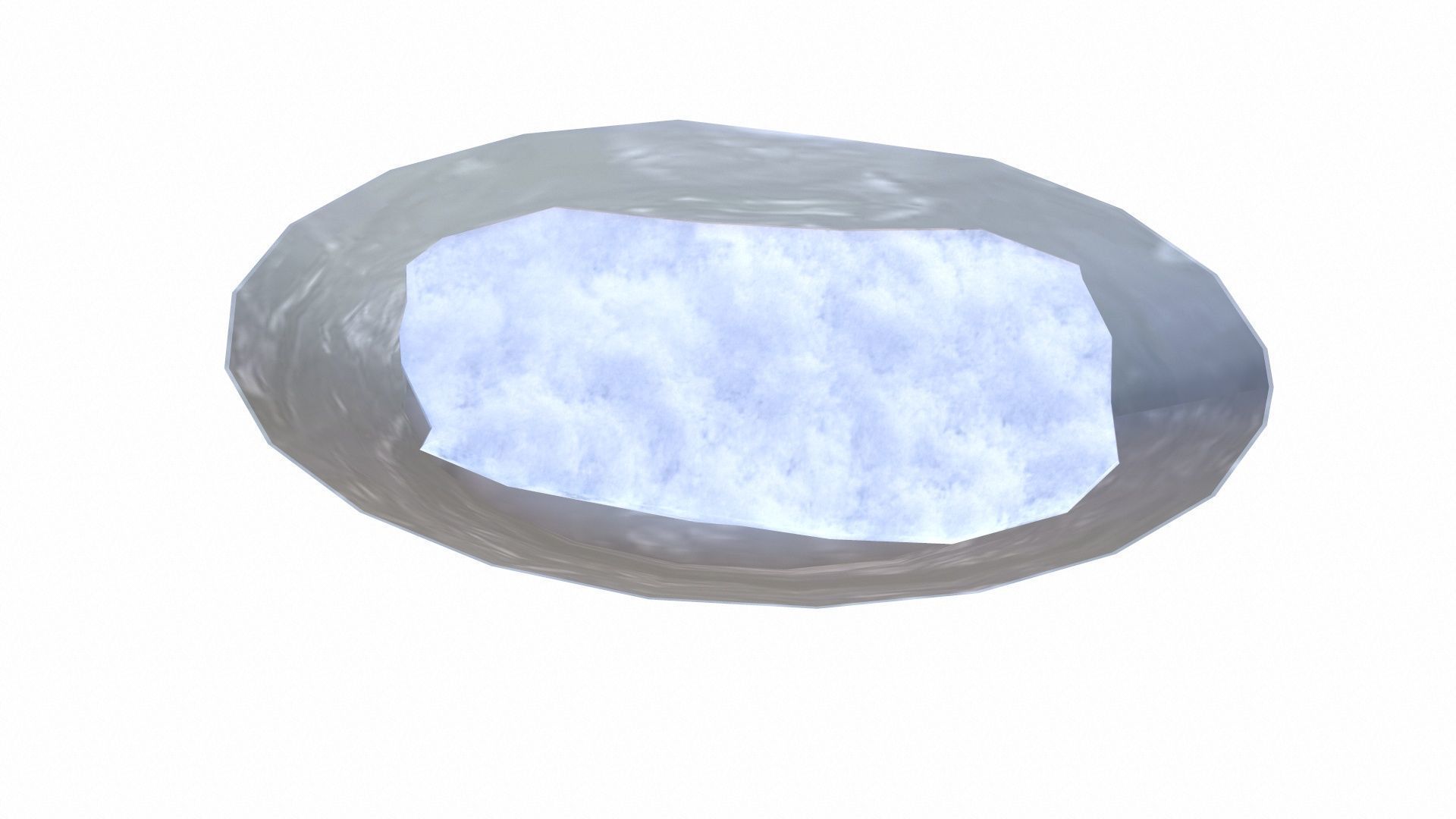 Powder Polythene Low-poly 3D model_6