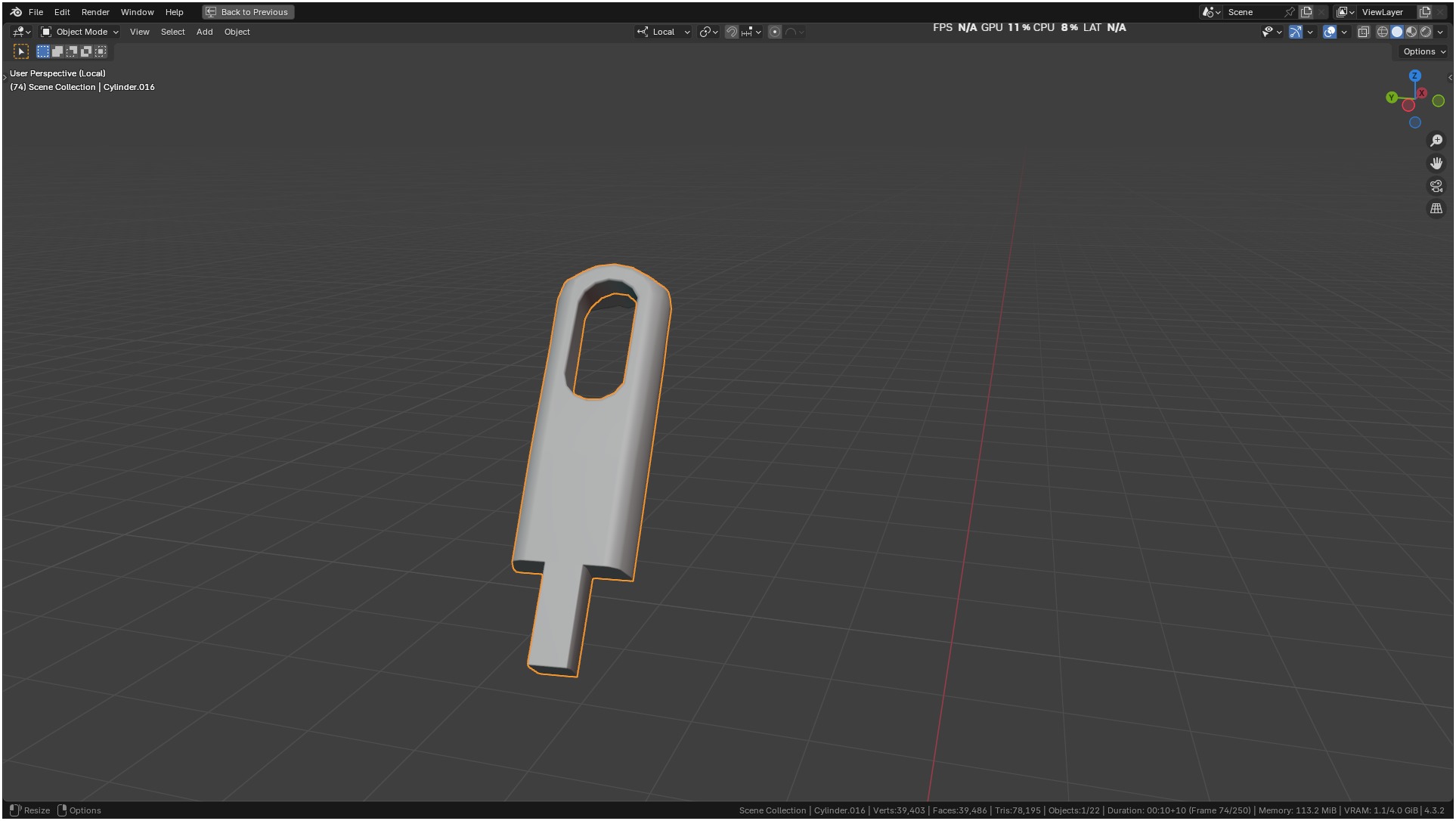 Tischler Standard Straight Biopsy Punch 3D model_47