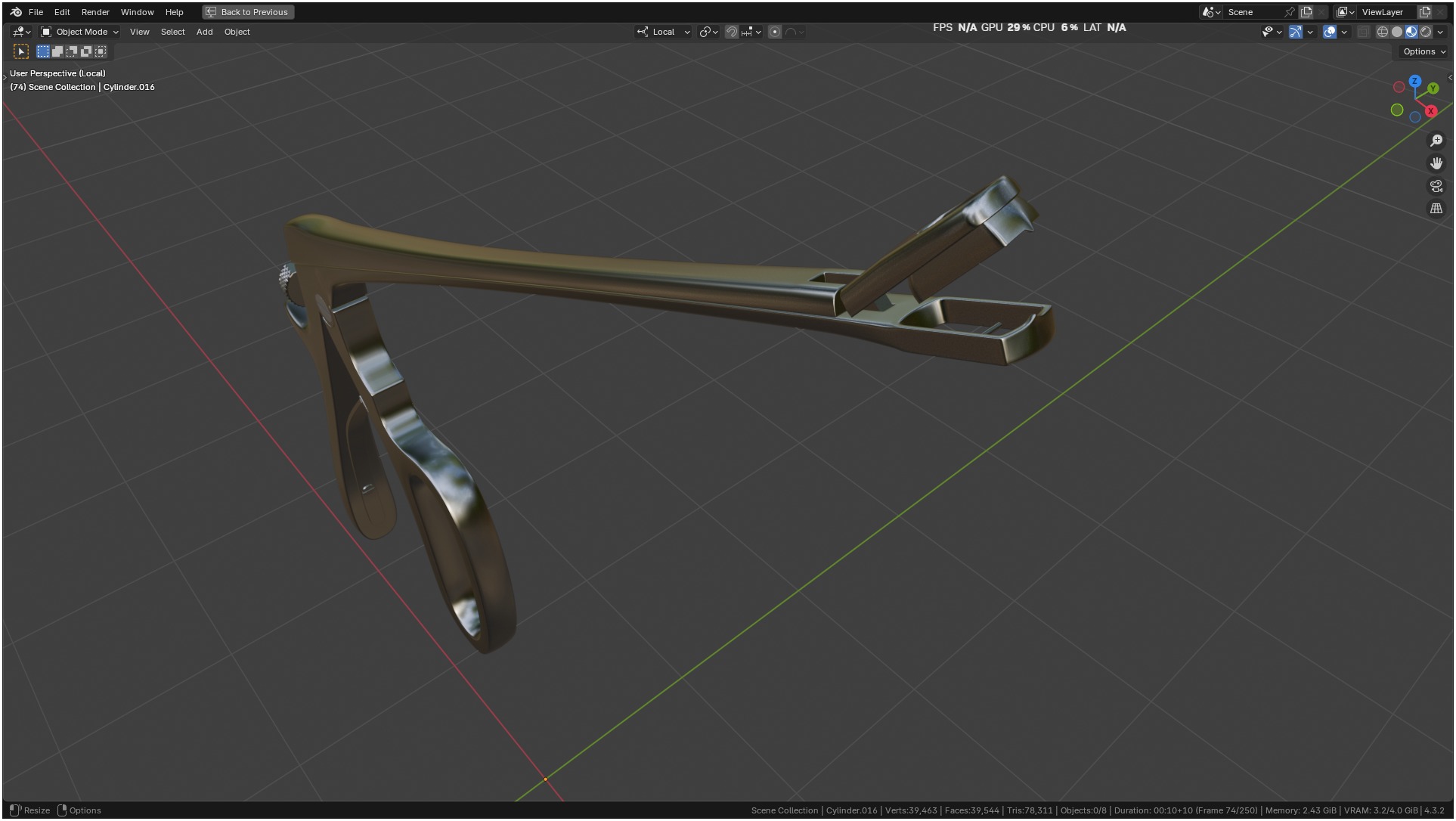 Tischler Standard Straight Biopsy Punch 3D model_52