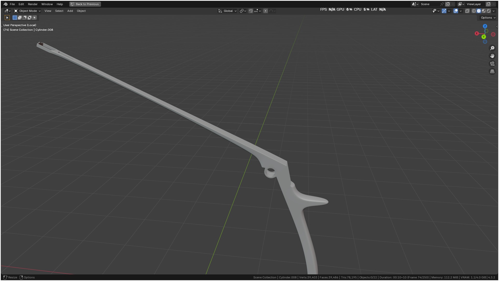 Tischler Standard Straight Biopsy Punch 3D model_33