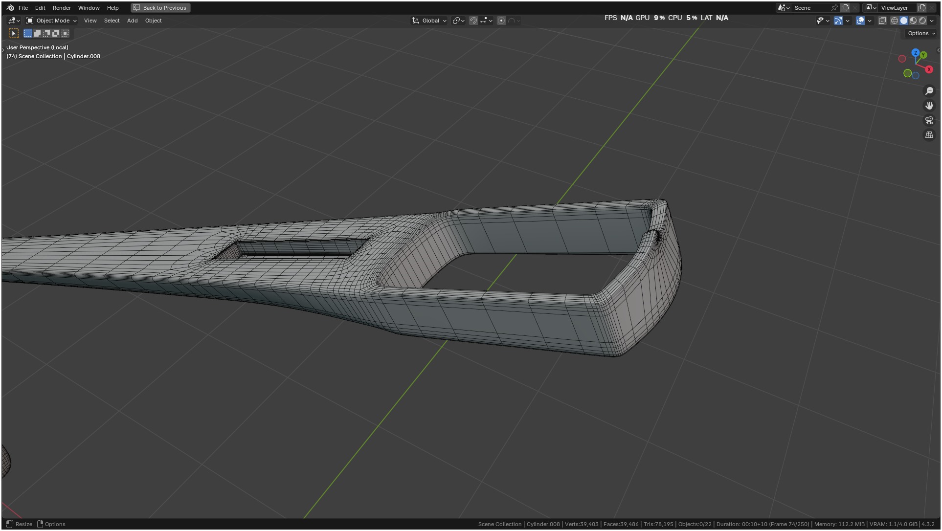 Tischler Standard Straight Biopsy Punch 3D model_38