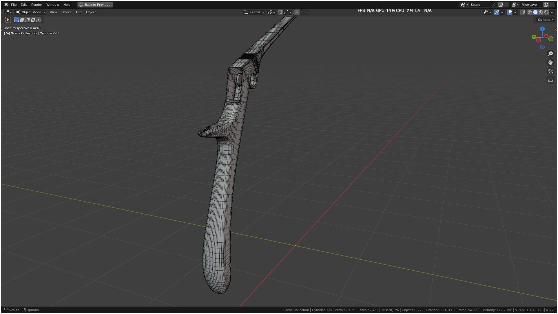 Tischler Standard Straight Biopsy Punch 3D model_36