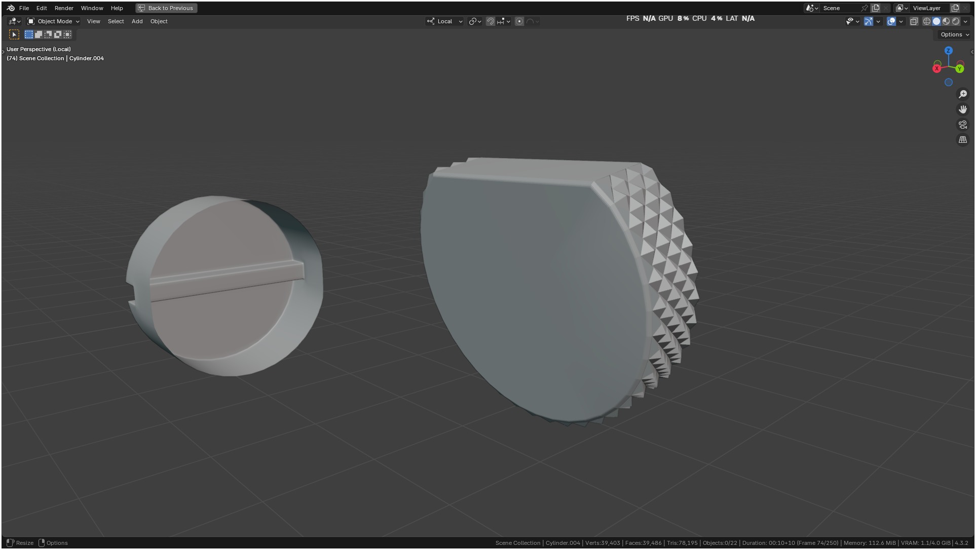 Tischler Standard Straight Biopsy Punch 3D model_44