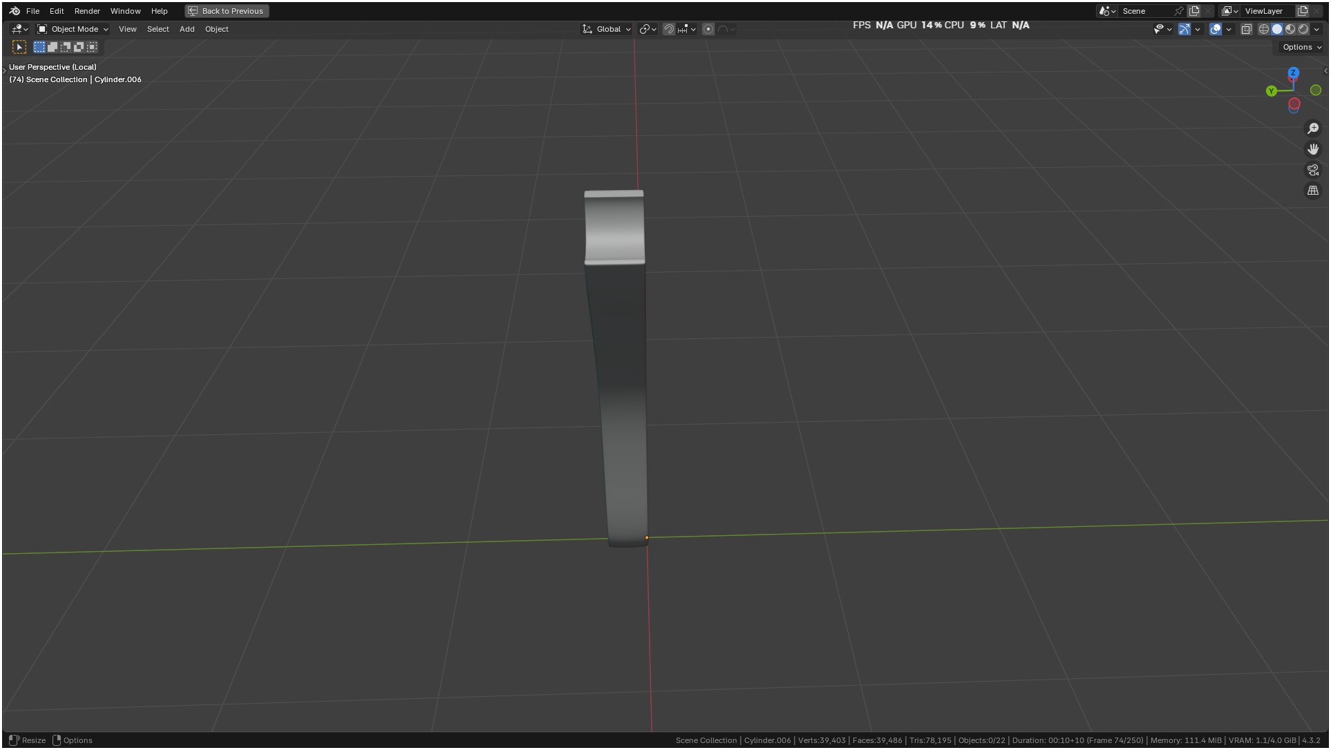 Tischler Standard Straight Biopsy Punch 3D model_12