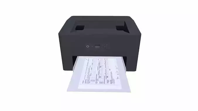 Printer Lowpoly