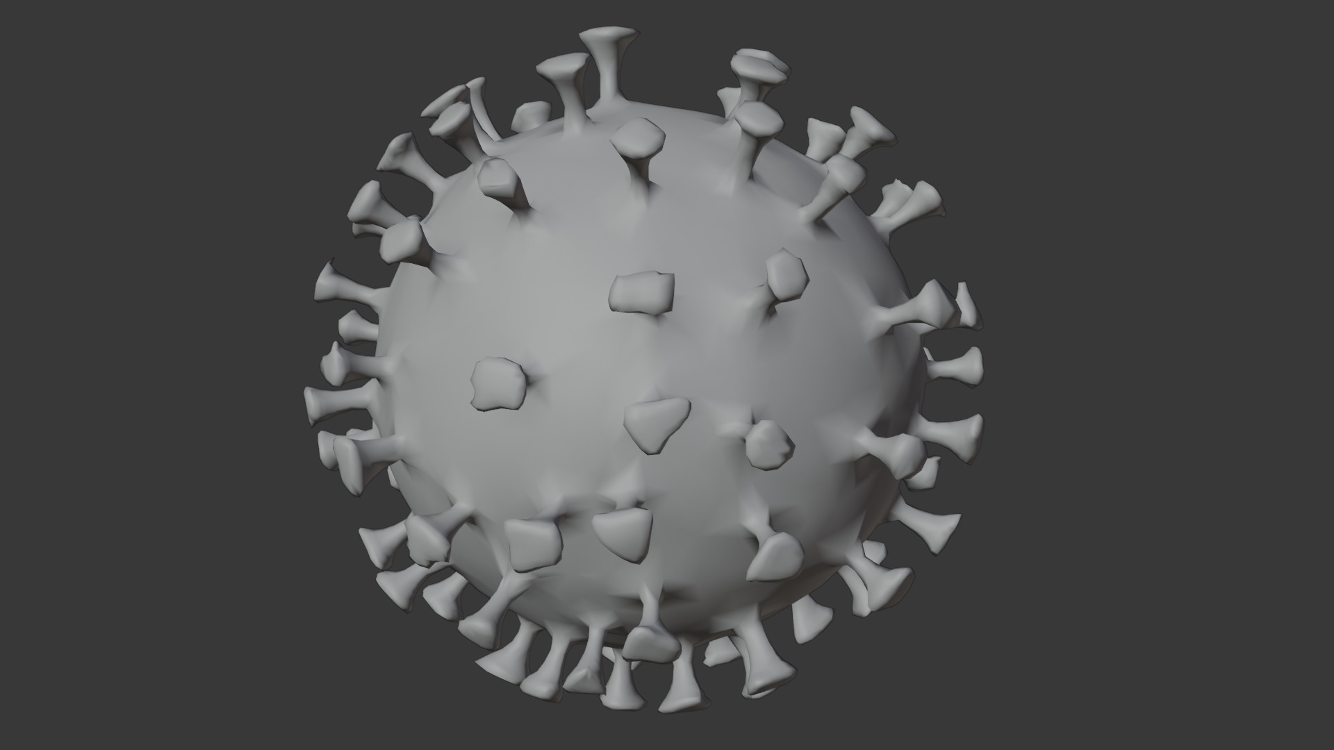Hmpv Virus 3D model_1
