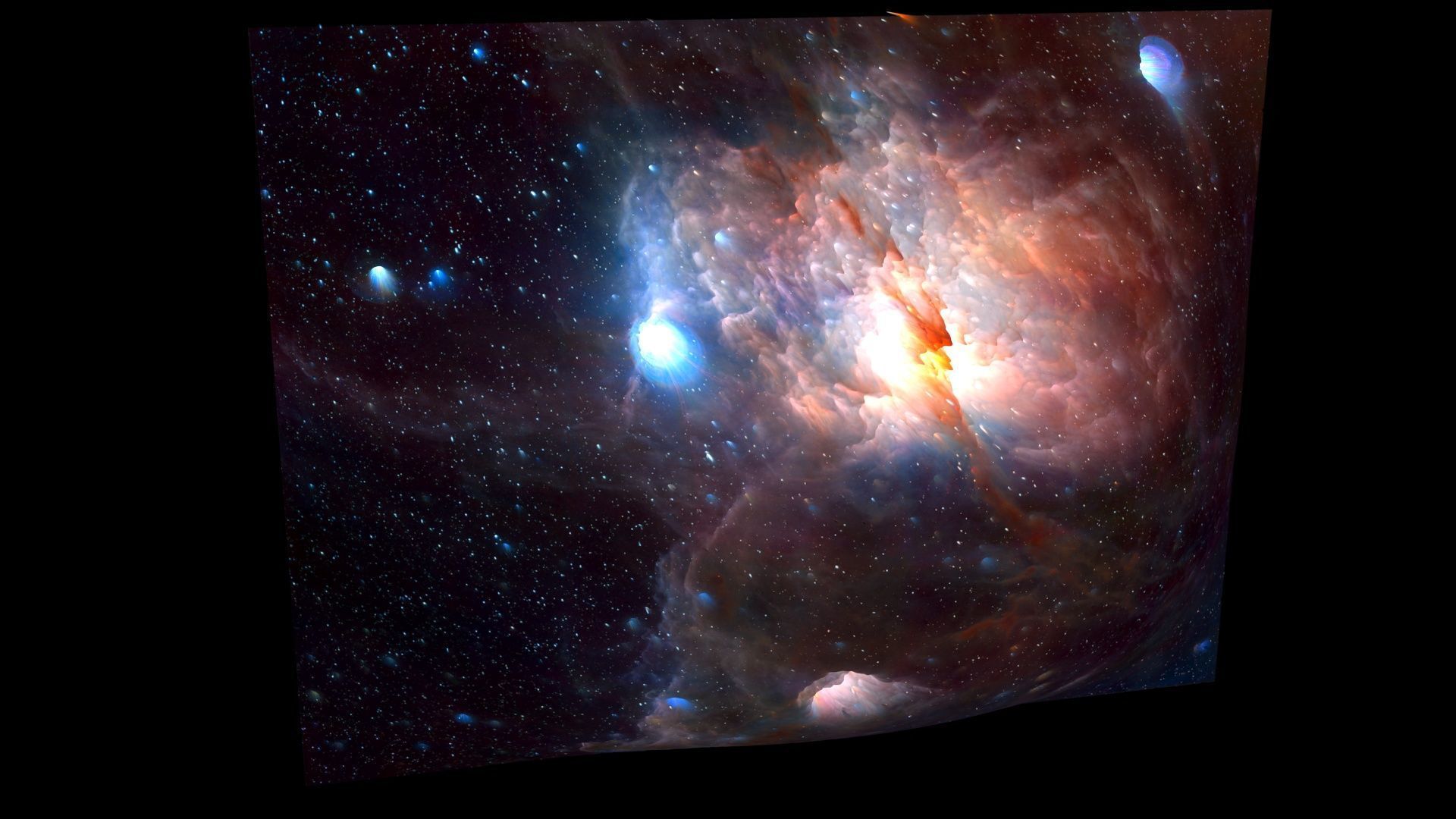 Flame Nebula 3D model_3