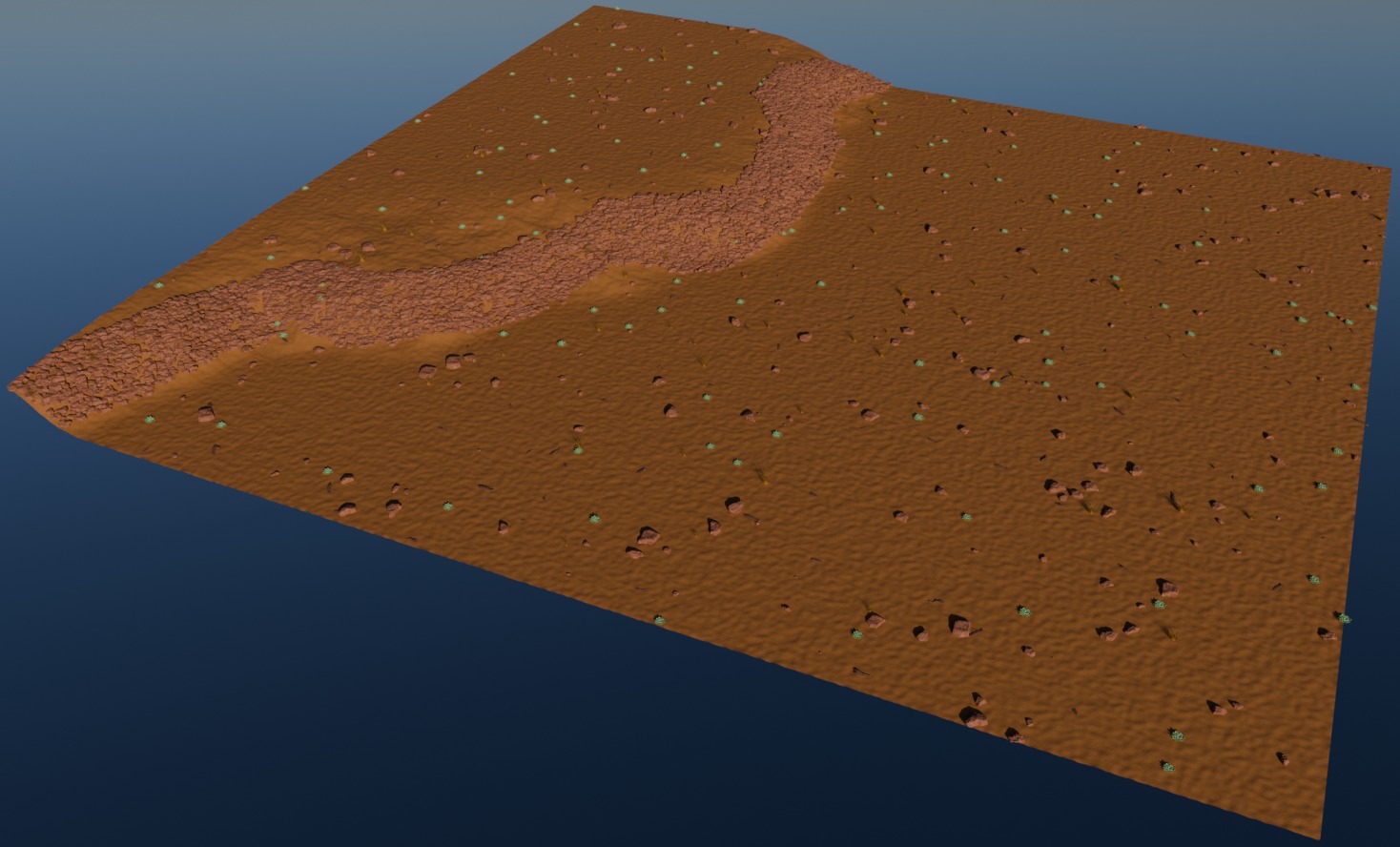 High-polly Desert Environment Pack 3D model_2