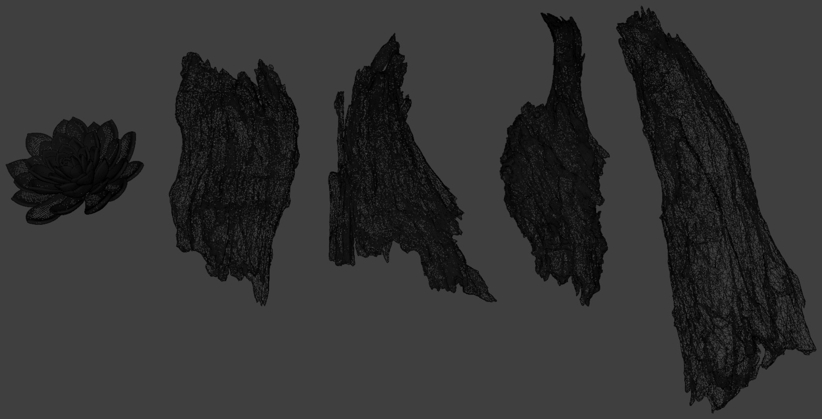 High-polly Desert Environment Pack 3D model_11