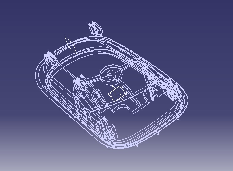 Car Door Handle 3D print model_66