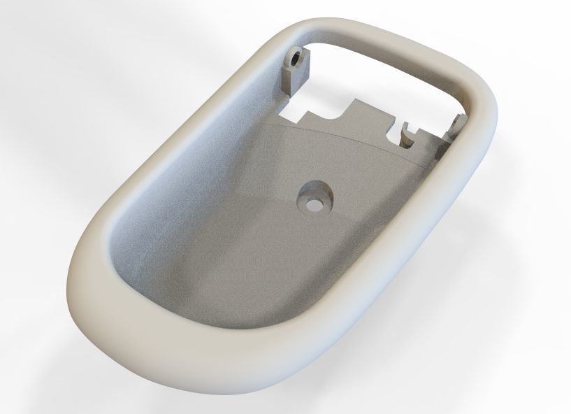 Car Door Handle 3D print model_23