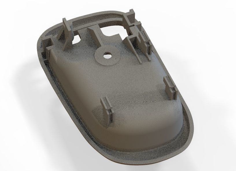 Car Door Handle 3D print model_62