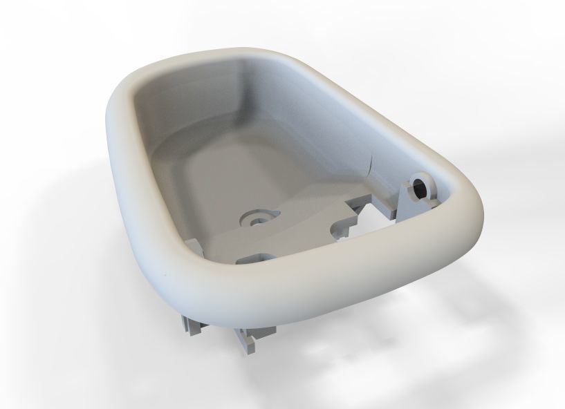 Car Door Handle 3D print model_19