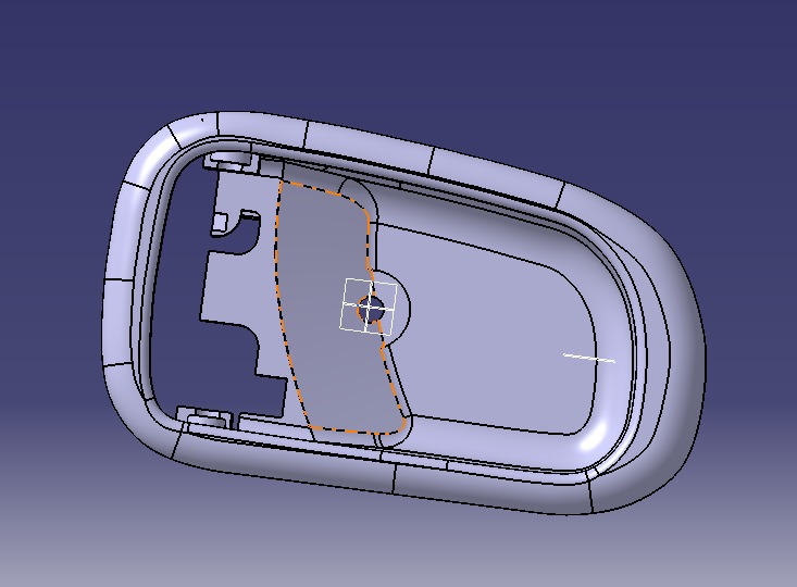 Car Door Handle 3D print model_69