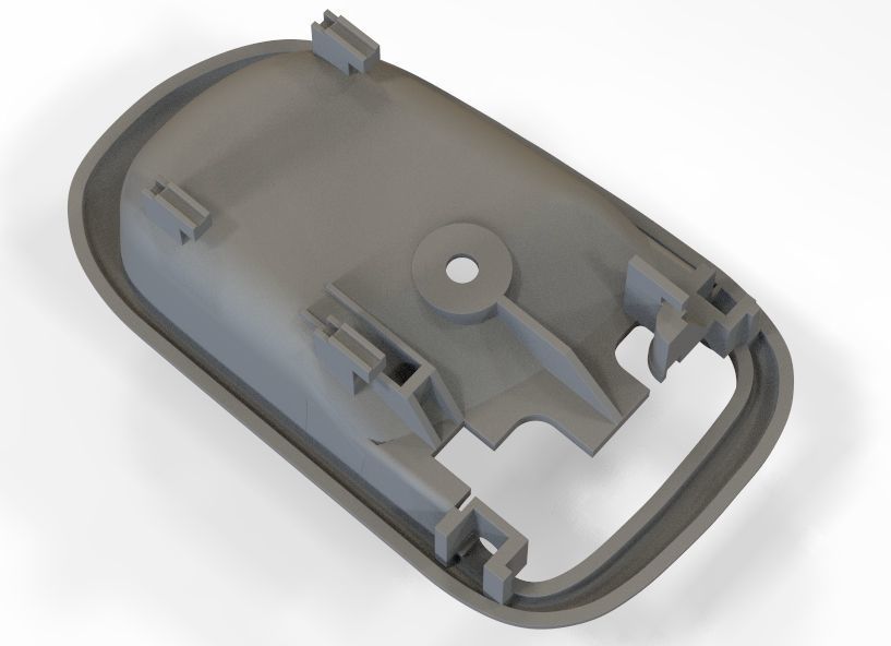 Car Door Handle 3D print model_59