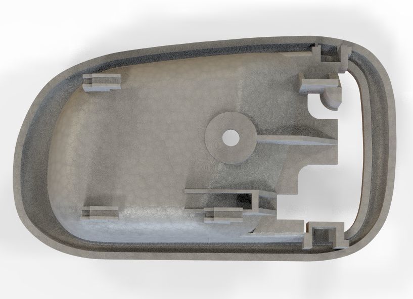 Car Door Handle 3D print model_51