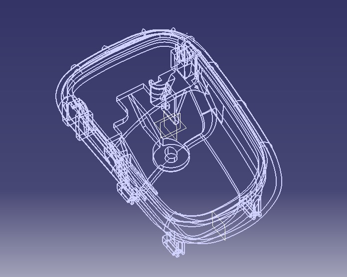 Car Door Handle 3D print model_44