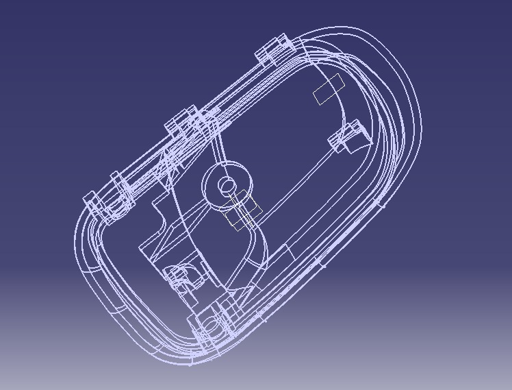 Car Door Handle 3D print model_68