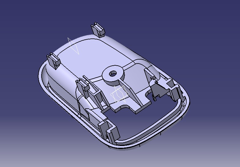 Car Door Handle 3D print model_65