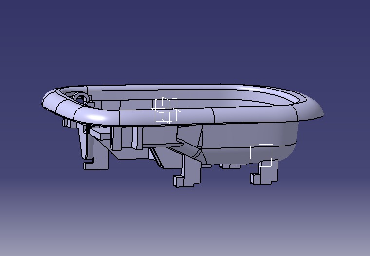 Car Door Handle 3D print model_71