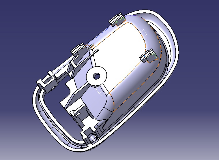 Car Door Handle 3D print model_67