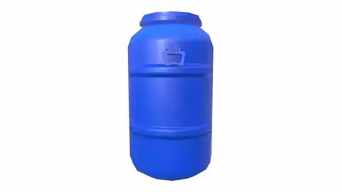 Barrel Low-poly 3D model