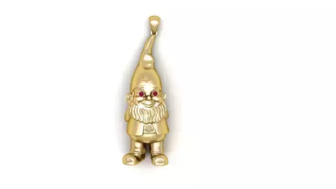 DWARF PENDANT 3ED PRINTABLE MODEL  3D print model