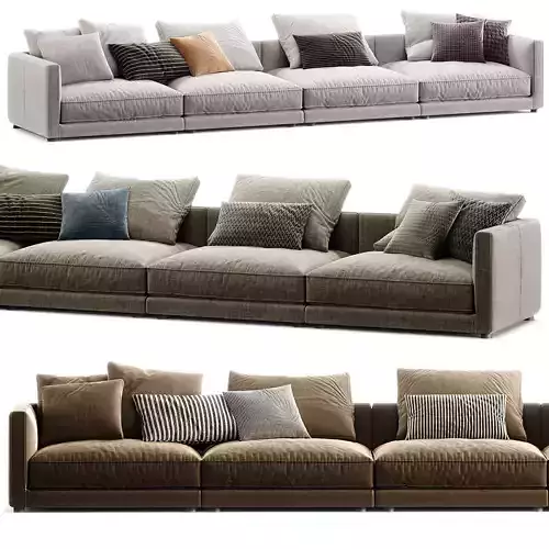 MILLER Sofa By Frigerio 3D model