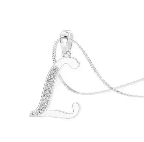 Letter L Necklace