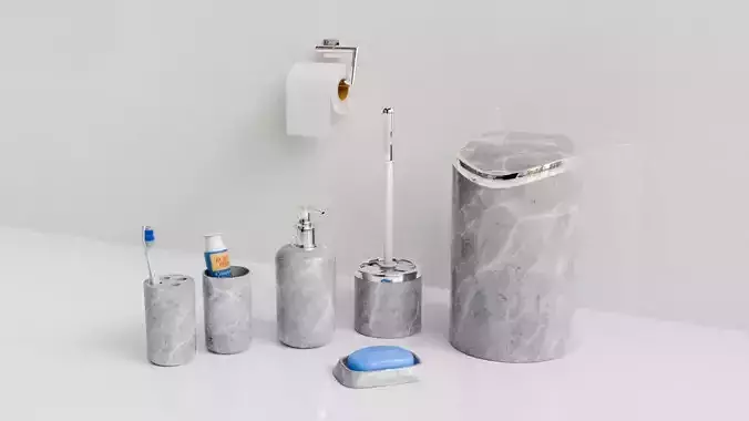Bathroom Set 3D model
