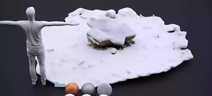 DEATH VALLEY WINTER ROCK FORMATION 005 2024