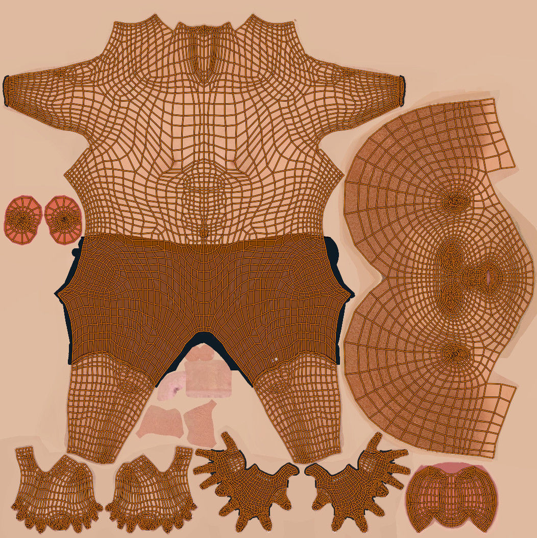 Athlete - MMA Fighter - UFC - Martial Art - Box - Kickboxing Low-poly 3D model_15