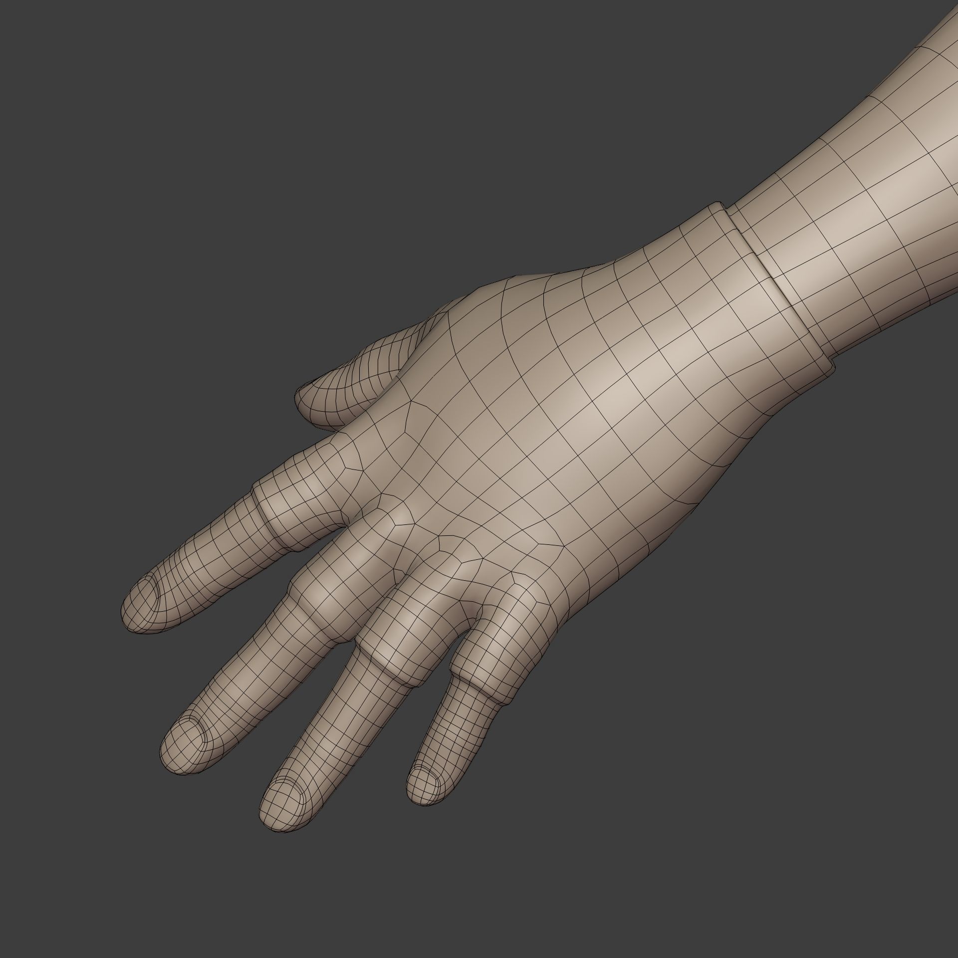 Athlete - MMA Fighter - UFC - Martial Art - Box - Kickboxing Low-poly 3D model_37